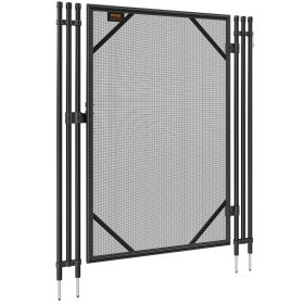 VEVOR Pool Fence Gate 4 x 2.5 FT Removable Inground Pool Gate for Kids Security