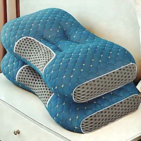 YBZ 3D Knitted Cotton Massage Pillow(2pack) (Color: Atrovirens)